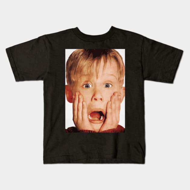 Kevin home alone Kids T-Shirt by Durro